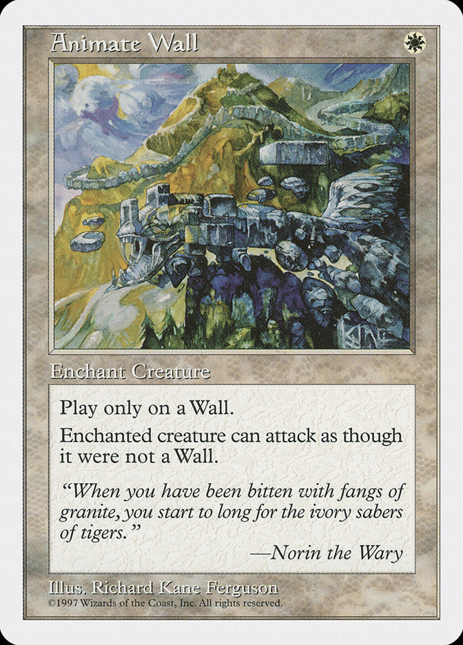 Animate Wall [Fifth Edition] - Magic: The Gathering - Card Brawlers | Quebec | Canada |