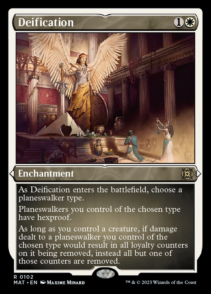 Deification (Foil Etched) [March of the Machine: The Aftermath] - Magic: The Gathering - Card Brawlers | Quebec | Canada |