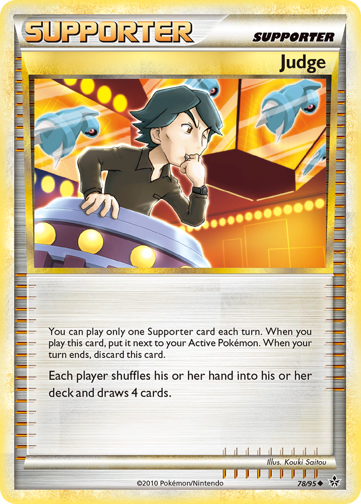 Judge (78/95) [HeartGold & SoulSilver: Unleashed] - Pokémon - Card Brawlers | Quebec | Canada |