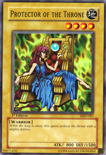 Protector of the Throne [MRD-087] Common - Yu-Gi-Oh! - Card Brawlers | Quebec | Canada |