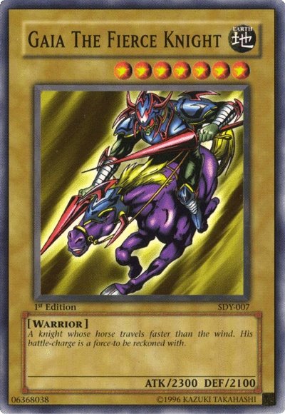 Gaia The Fierce Knight [SDY-007] Common - Yu-Gi-Oh! - Card Brawlers | Quebec | Canada |
