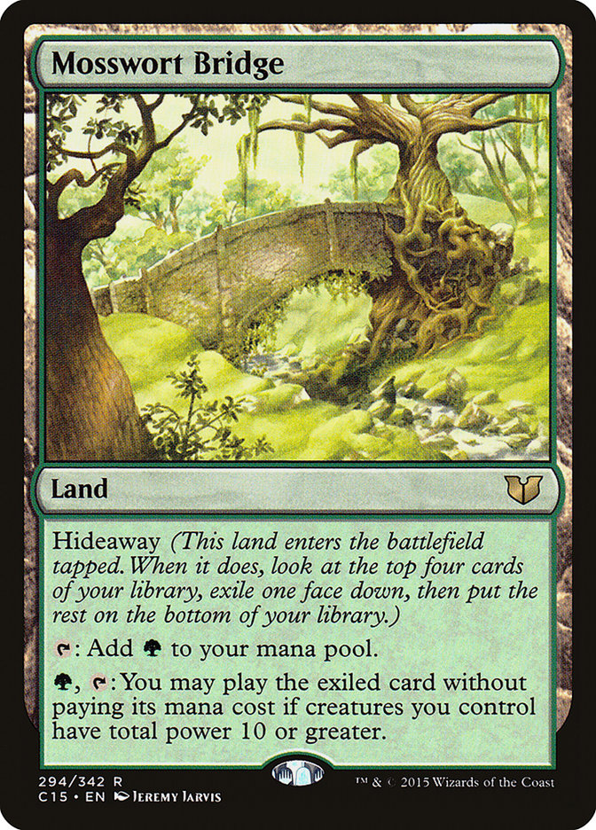Mosswort Bridge [Commander 2015] - Magic: The Gathering - Card Brawlers | Quebec | Canada |