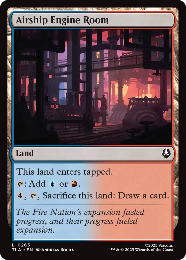 Airship Engine Room [Avatar: The Last Airbender] - Magic: The Gathering - Card Brawlers | Quebec | Canada |