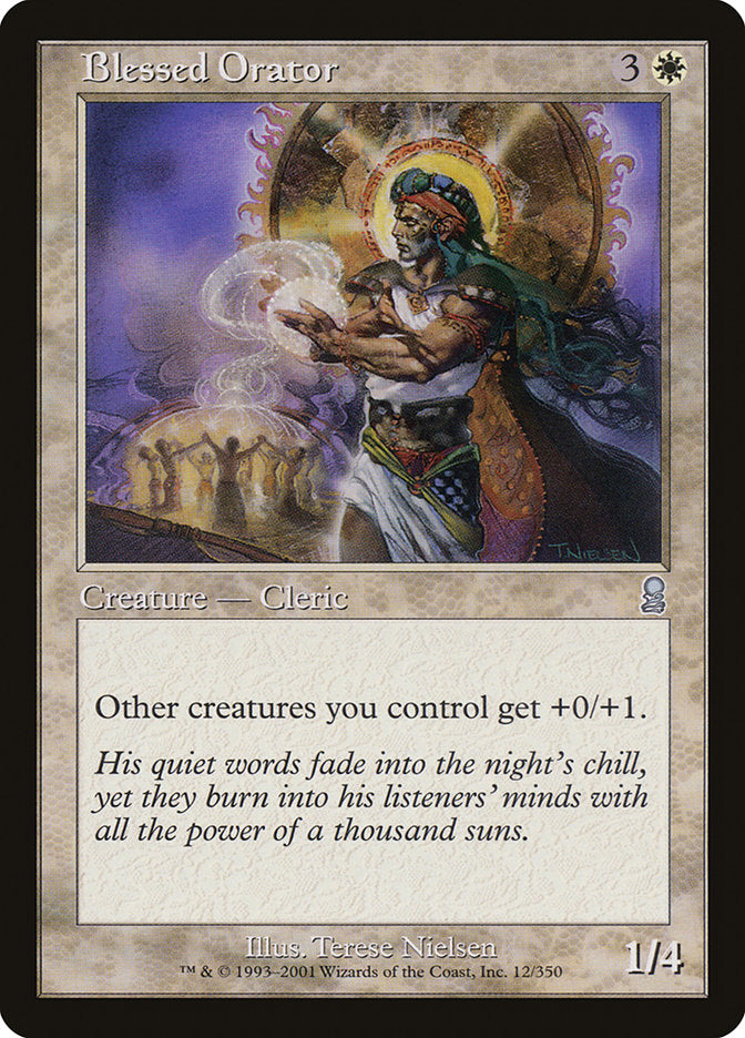 Blessed Orator [Odyssey] - Magic: The Gathering - Card Brawlers | Quebec | Canada |