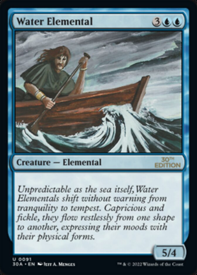 Water Elemental [30th Anniversary Edition] - Magic: The Gathering - Card Brawlers | Quebec | Canada |