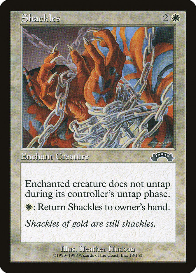 Shackles [Exodus] - Magic: The Gathering - Card Brawlers | Quebec | Canada |