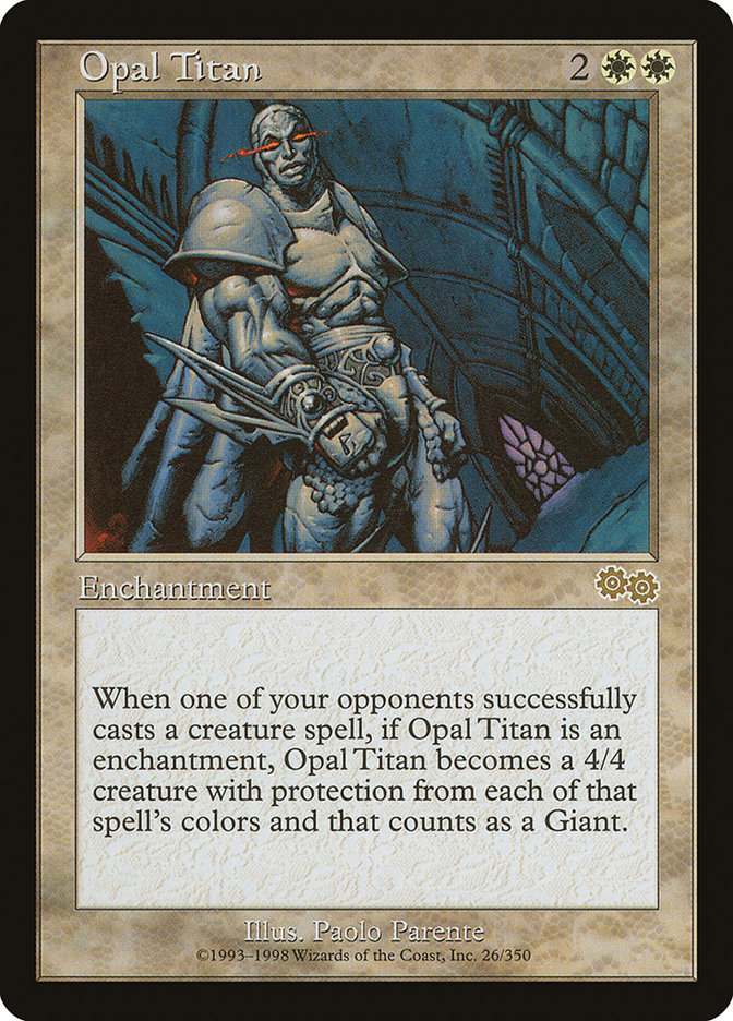 Opal Titan [Urza's Saga] - Magic: The Gathering - Card Brawlers | Quebec | Canada |