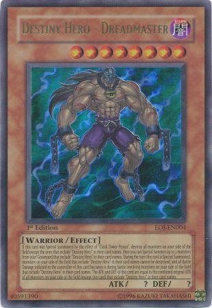 Destiny Hero - Dreadmaster [EOJ-EN004] Ultra Rare - Yu-Gi-Oh! - Card Brawlers | Quebec | Canada |