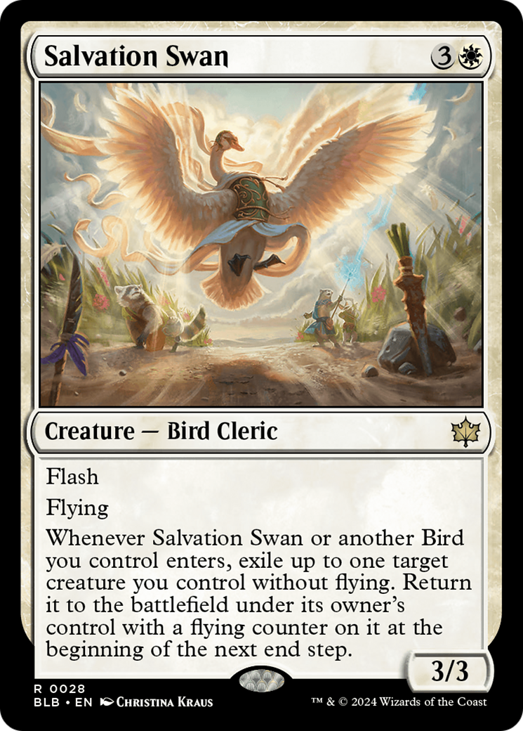 Salvation Swan [Bloomburrow] - Magic: The Gathering - Card Brawlers | Quebec | Canada |