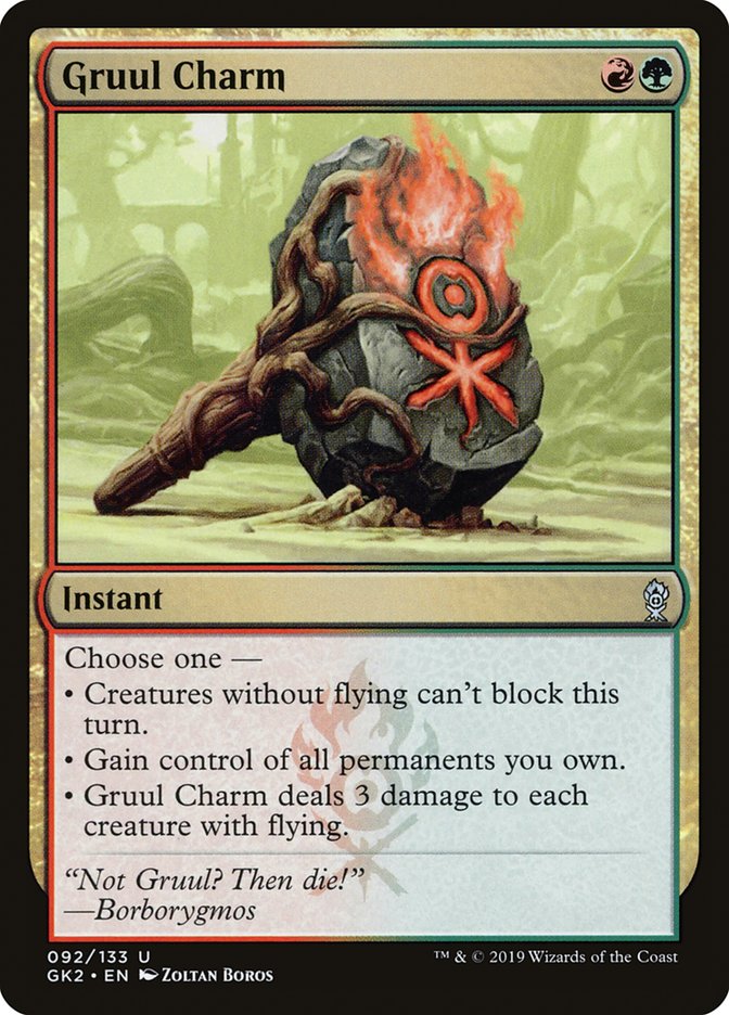 Gruul Charm [Ravnica Allegiance Guild Kit] - Magic: The Gathering - Card Brawlers | Quebec | Canada |