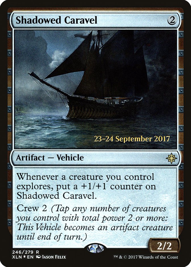 Shadowed Caravel [Ixalan Prerelease Promos] - Magic: The Gathering - Card Brawlers | Quebec | Canada |
