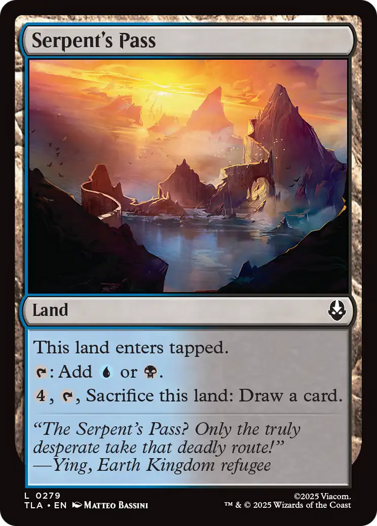 Serpent's Pass [Avatar: The Last Airbender] - Magic: The Gathering - Card Brawlers | Quebec | Canada |