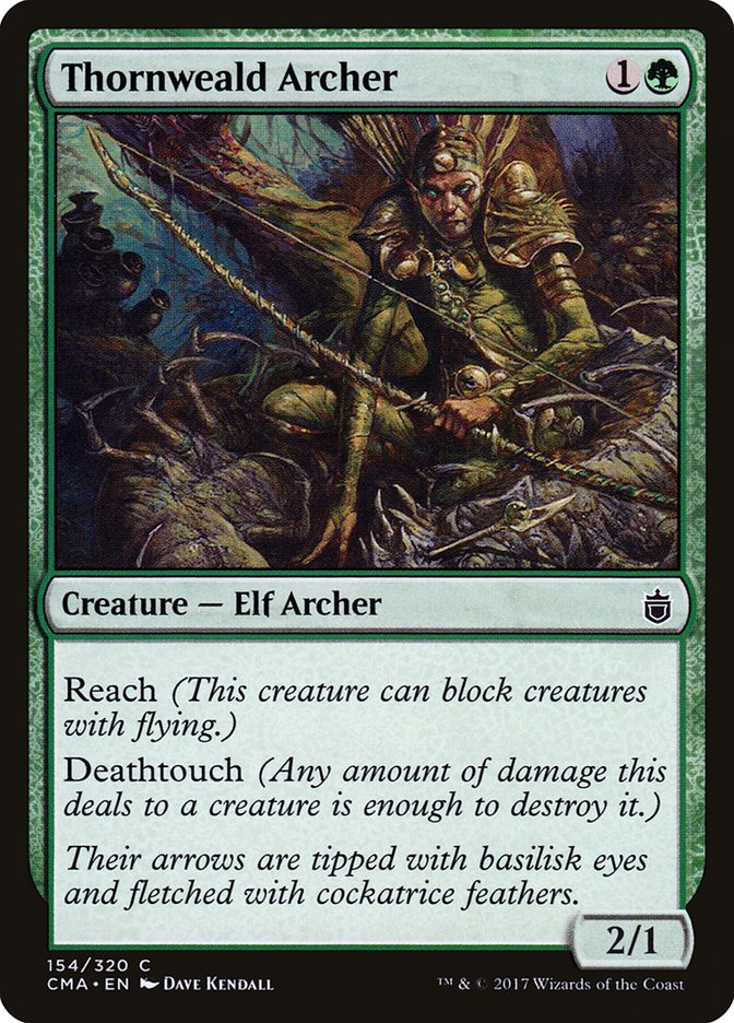 Thornweald Archer [Commander Anthology] - Magic: The Gathering - Card Brawlers | Quebec | Canada |
