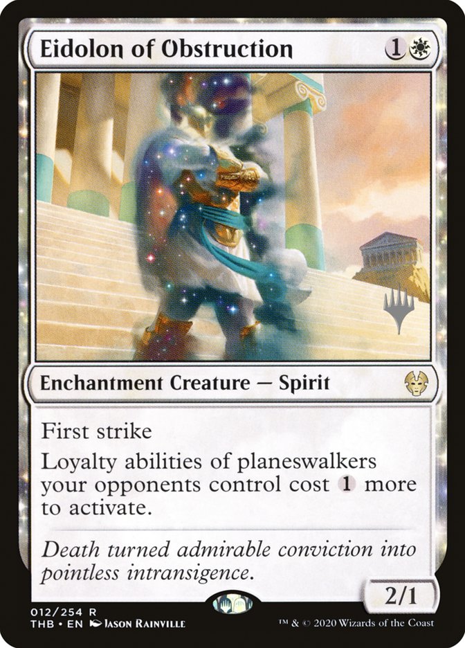 Eidolon of Obstruction (Promo Pack) [Theros Beyond Death Promos] - Magic: The Gathering - Card Brawlers | Quebec | Canada |