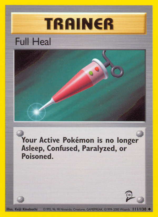 Full Heal (111/130) [Base Set 2] - Pokémon - Card Brawlers | Quebec | Canada |