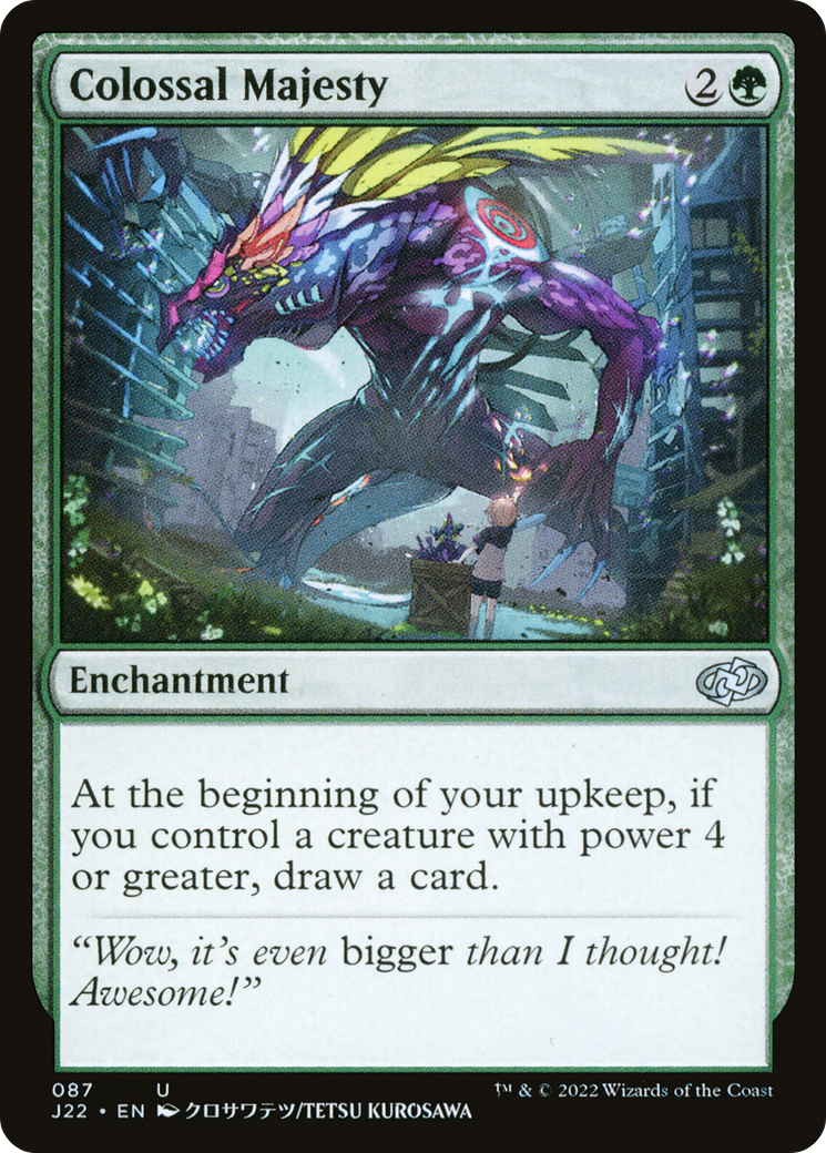 Colossal Majesty [Jumpstart 2022] - Magic: The Gathering - Card Brawlers | Quebec | Canada |