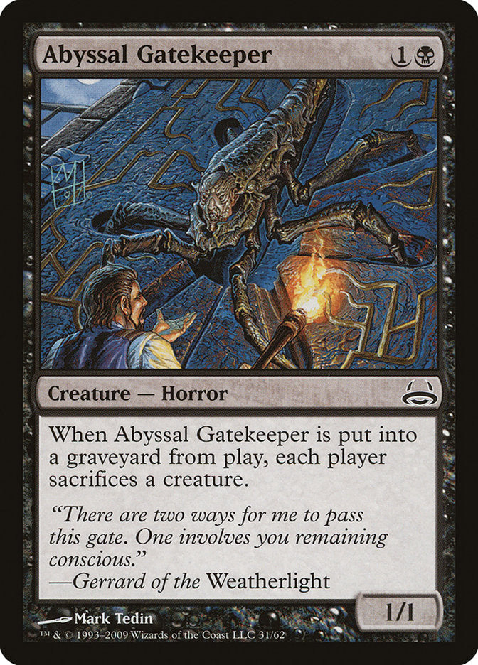 Abyssal Gatekeeper [Duel Decks: Divine vs. Demonic] - Magic: The Gathering - Card Brawlers | Quebec | Canada |