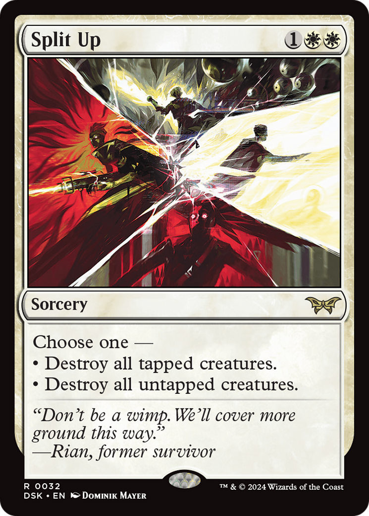 Split Up [Duskmourn: House of Horror] - Magic: The Gathering - Card Brawlers | Quebec | Canada |