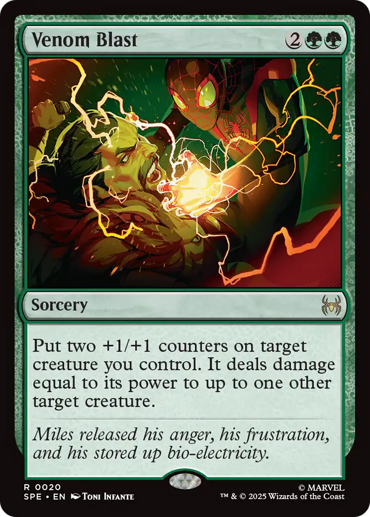 Venom Blast [Marvel's Spider-Man: Eternal-Legal] - Magic: The Gathering - Card Brawlers | Quebec | Canada |