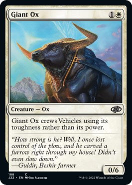 Giant Ox [Jumpstart 2022] - Magic: The Gathering - Card Brawlers | Quebec | Canada |