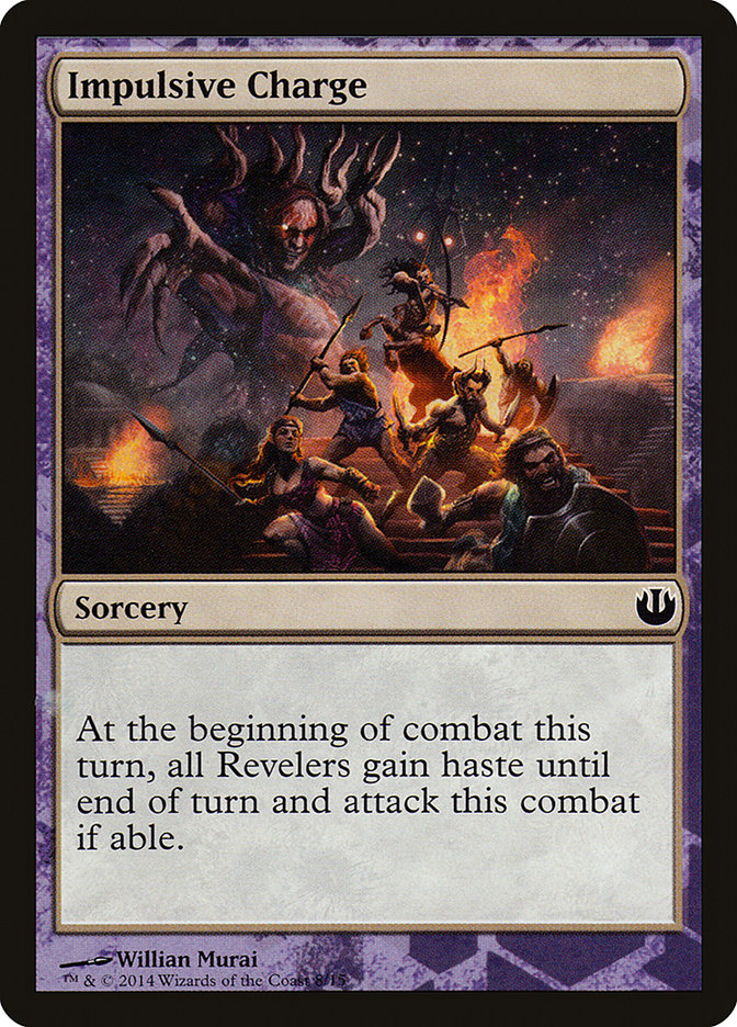 Impulsive Charge [Journey into Nyx Defeat a God] - Magic: The Gathering - Card Brawlers | Quebec | Canada |