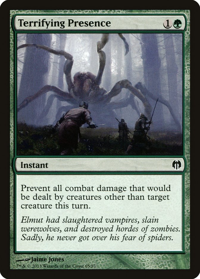 Terrifying Presence [Duel Decks: Heroes vs. Monsters] - Magic: The Gathering - Card Brawlers | Quebec | Canada |