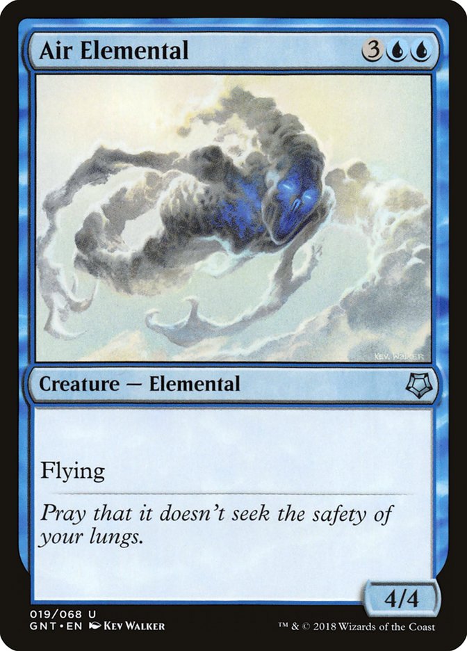 Air Elemental [Game Night 2018] - Magic: The Gathering - Card Brawlers | Quebec | Canada |