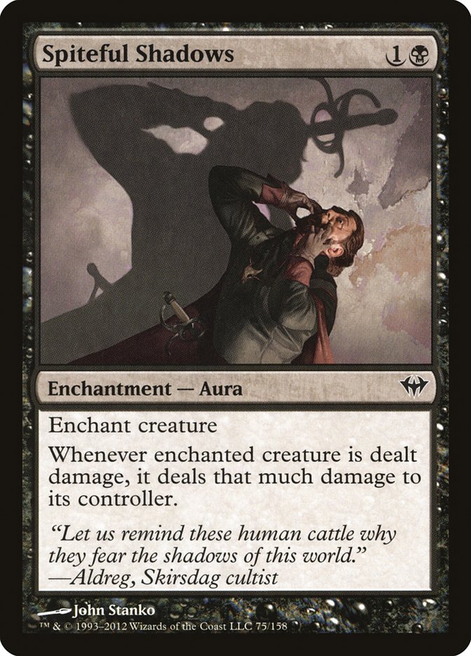 Spiteful Shadows [Dark Ascension] - Magic: The Gathering - Card Brawlers | Quebec | Canada |