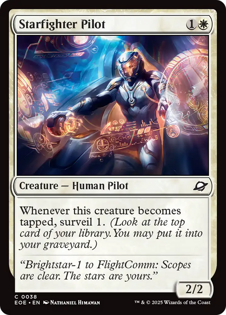 Starfighter Pilot [Edge of Eternities] - Magic: The Gathering - Card Brawlers | Quebec | Canada |