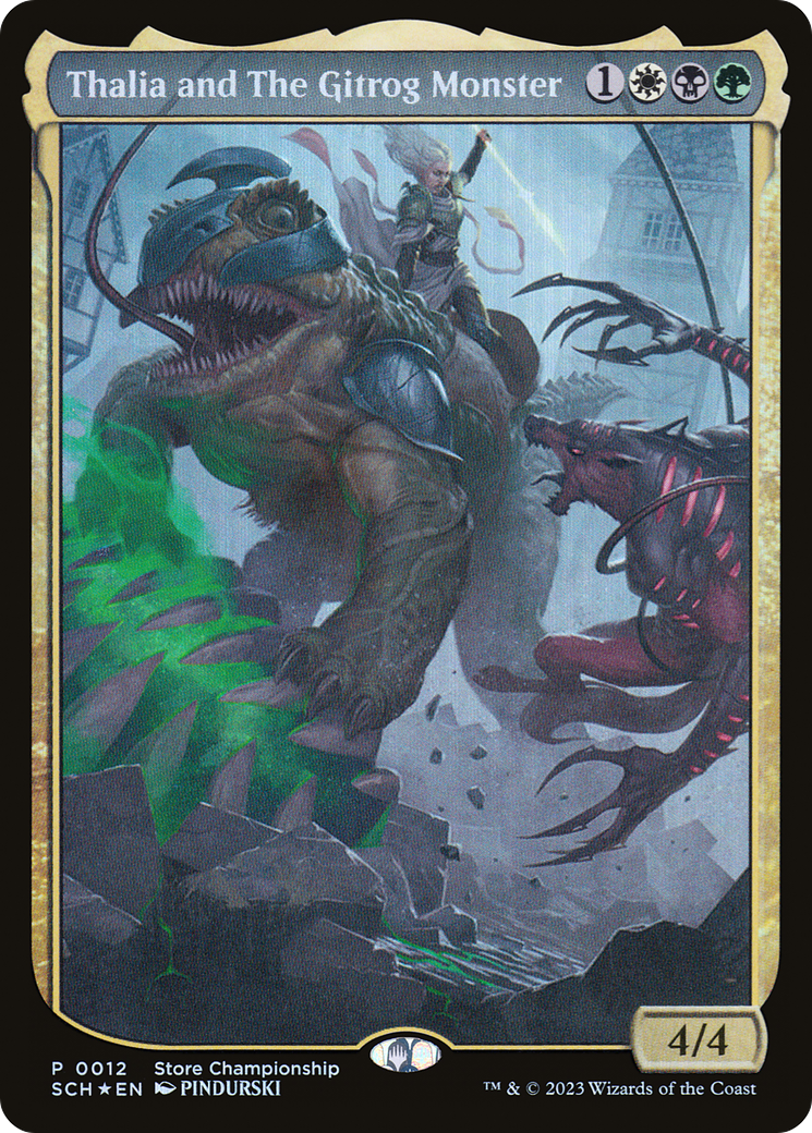 Thalia and The Gitrog Monster [Store Championships 2023] - Magic: The Gathering - Card Brawlers | Quebec | Canada |