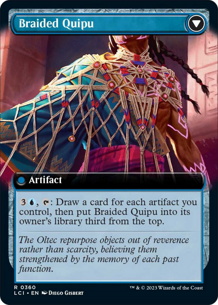 Braided Net // Braided Quipu (Extended Art) [The Lost Caverns of Ixalan] - Magic: The Gathering - Card Brawlers | Quebec | Canada |