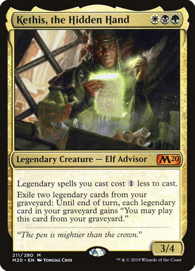 Kethis, the Hidden Hand [Core Set 2020] - Magic: The Gathering - Card Brawlers | Quebec | Canada |
