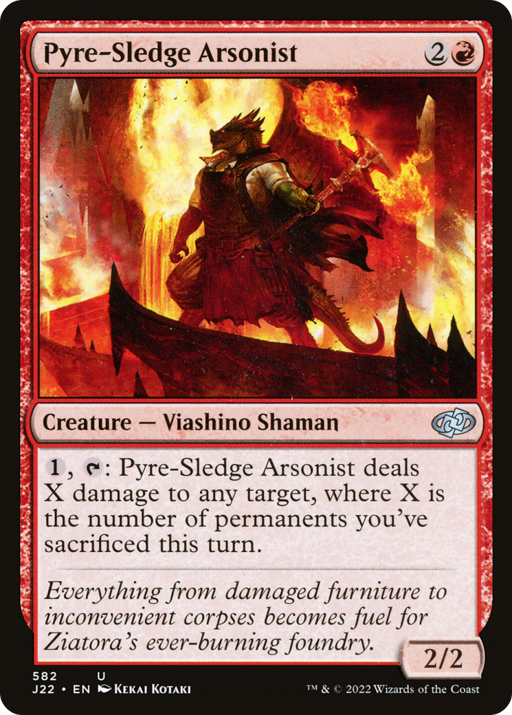 Pyre-Sledge Arsonist [Jumpstart 2022] - Magic: The Gathering - Card Brawlers | Quebec | Canada |