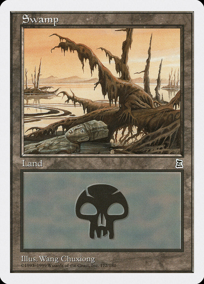 Swamp (172) [Portal Three Kingdoms] - Magic: The Gathering - Card Brawlers | Quebec | Canada |