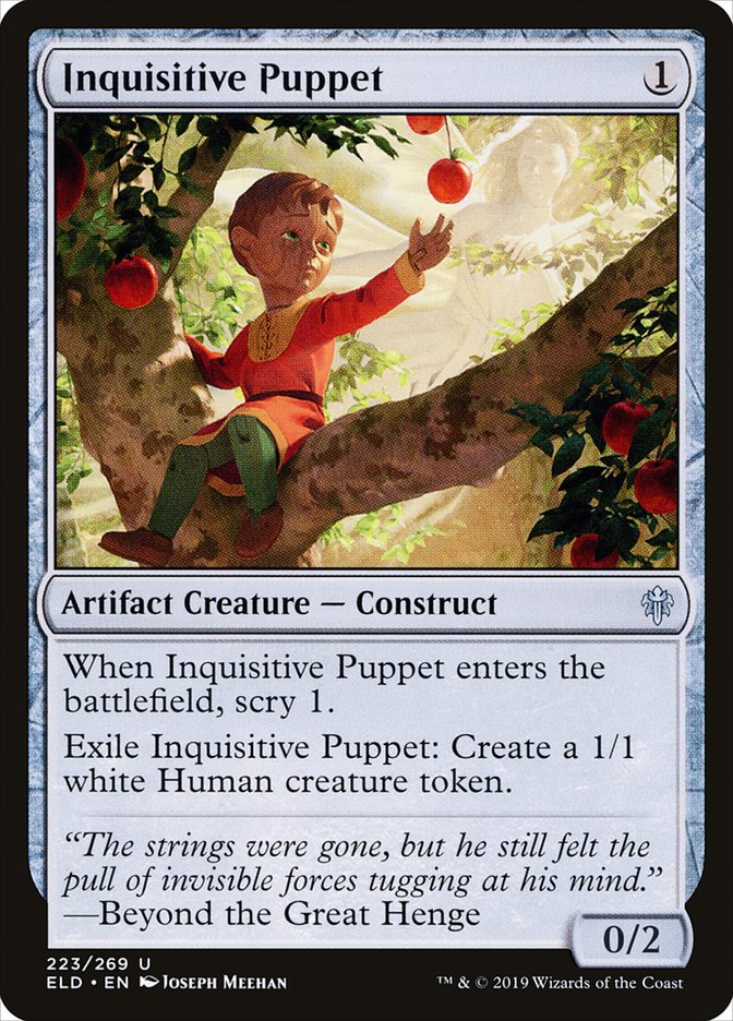 Inquisitive Puppet [Throne of Eldraine] - Magic: The Gathering - Card Brawlers | Quebec | Canada |