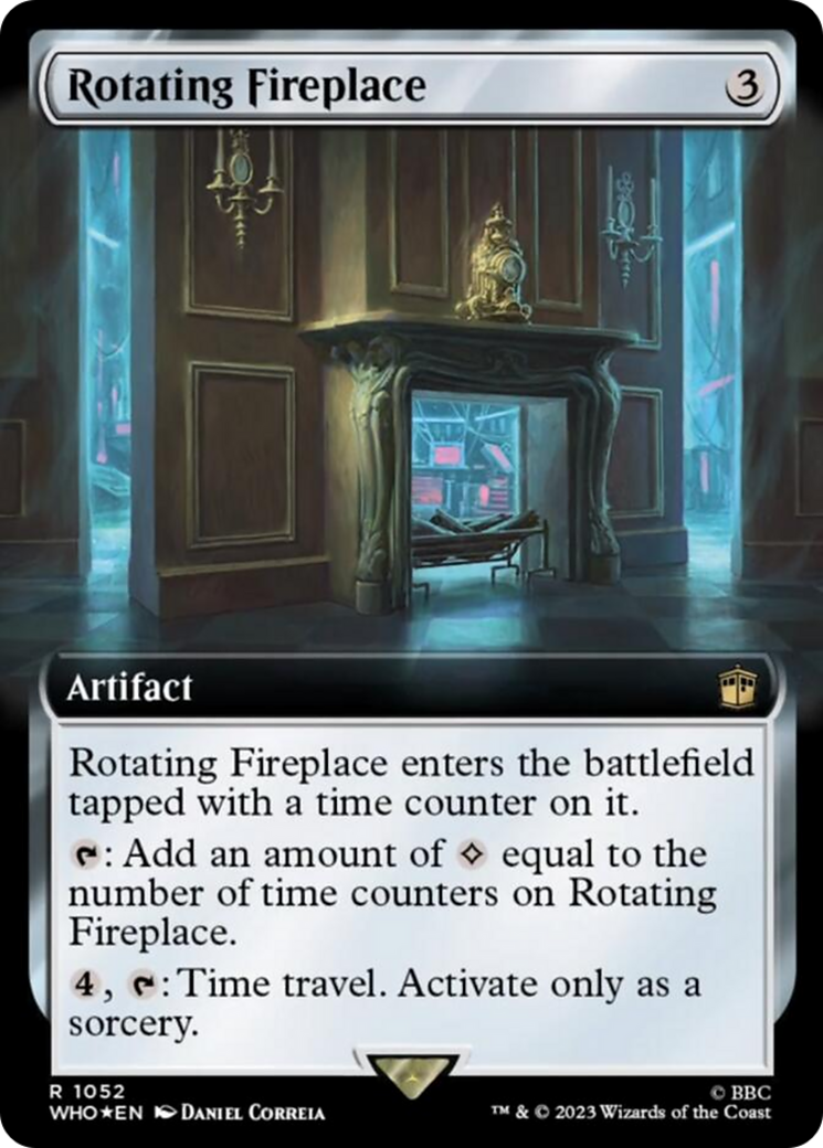 Rotating Fireplace (Extended Art) (Surge Foil) [Doctor Who] - Magic: The Gathering - Card Brawlers | Quebec | Canada |