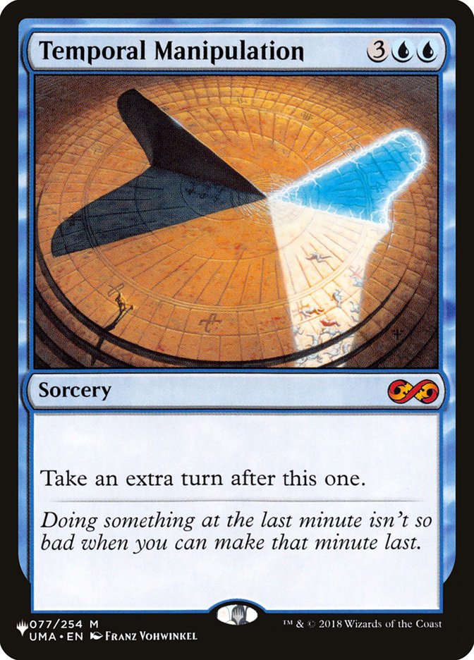 Temporal Manipulation [The List] - Magic: The Gathering - Card Brawlers | Quebec | Canada |