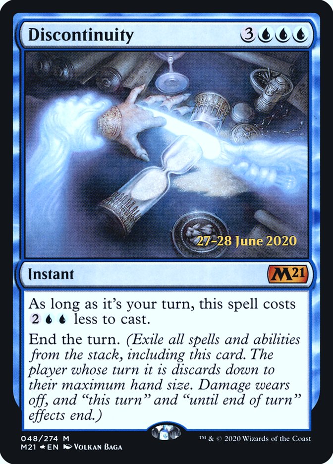 Discontinuity [Core Set 2021 Prerelease Promos] - Magic: The Gathering - Card Brawlers | Quebec | Canada |