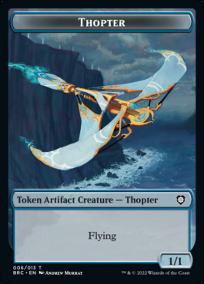 Copy // Thopter (006) Double-Sided Token [The Brothers' War Commander Tokens] - Magic: The Gathering - Card Brawlers | Quebec | Canada |