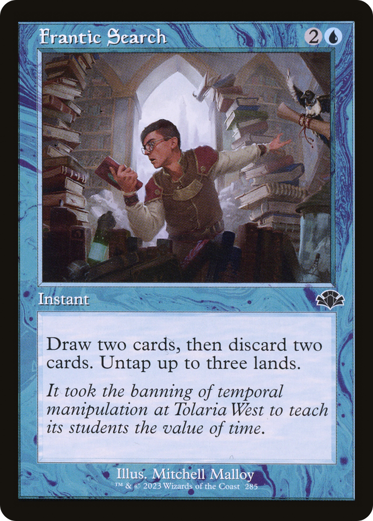 Frantic Search (Retro) [Dominaria Remastered] - Magic: The Gathering - Card Brawlers | Quebec | Canada |