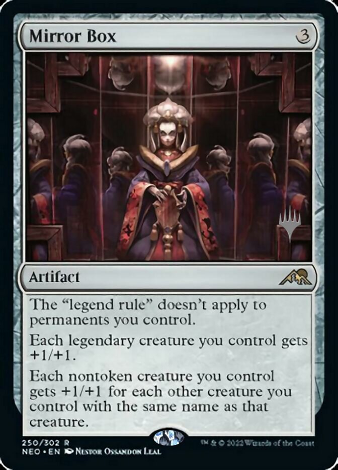 Mirror Box (Promo Pack) [Kamigawa: Neon Dynasty Promos] - Magic: The Gathering - Card Brawlers | Quebec | Canada |