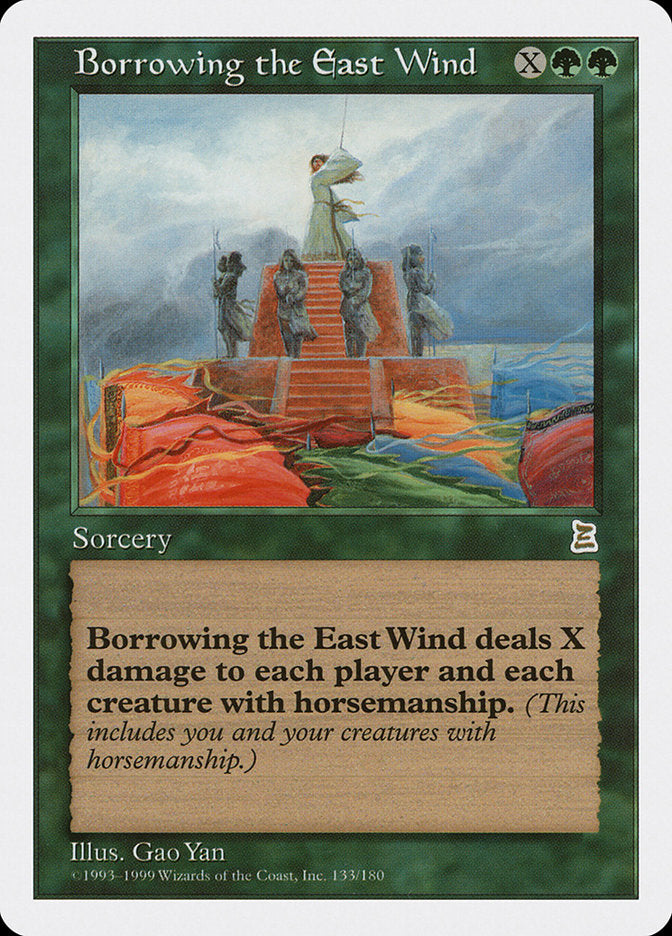 Borrowing the East Wind [Portal Three Kingdoms] - Magic: The Gathering - Card Brawlers | Quebec | Canada |