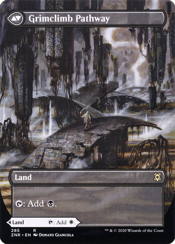 Brightclimb Pathway // Grimclimb Pathway (Borderless Alternate Art) [Zendikar Rising] - Magic: The Gathering - Card Brawlers | Quebec | Canada |