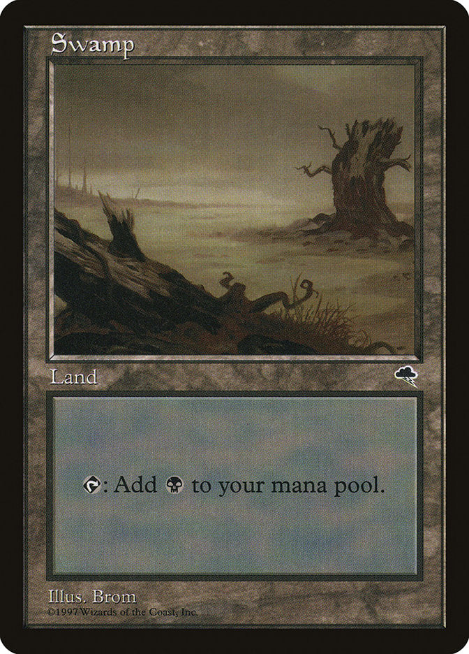 Swamp (Black Sky) [Tempest] - Magic: The Gathering - Card Brawlers | Quebec | Canada |