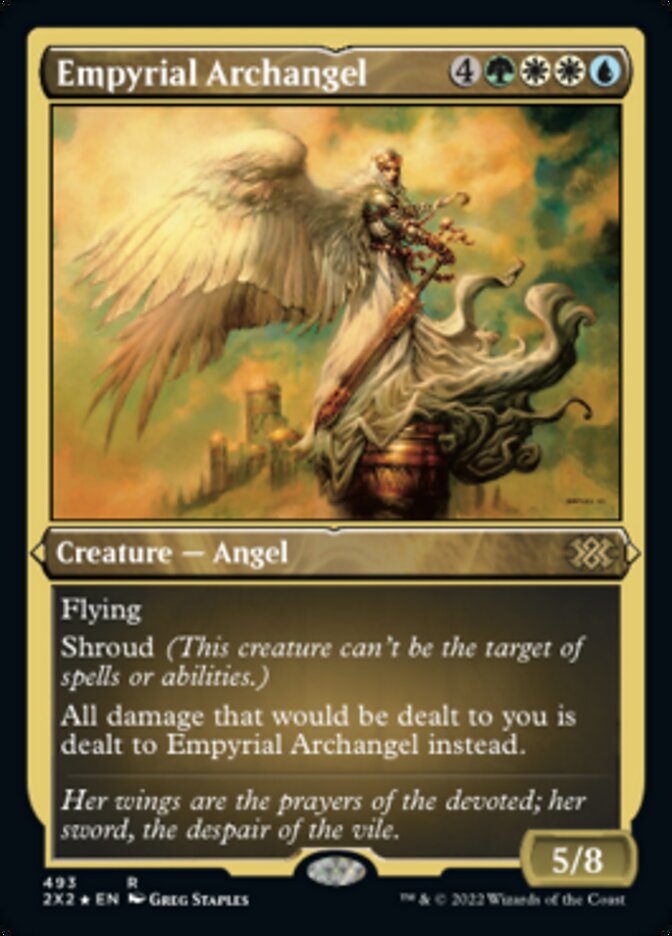 Empyrial Archangel (Foil Etched) [Double Masters 2022] - Magic: The Gathering - Card Brawlers | Quebec | Canada |