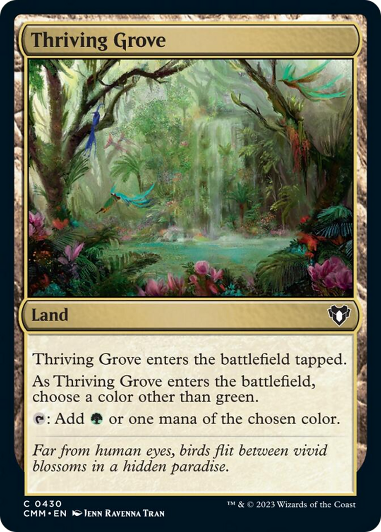 Thriving Grove [Commander Masters] - Magic: The Gathering - Card Brawlers | Quebec | Canada |