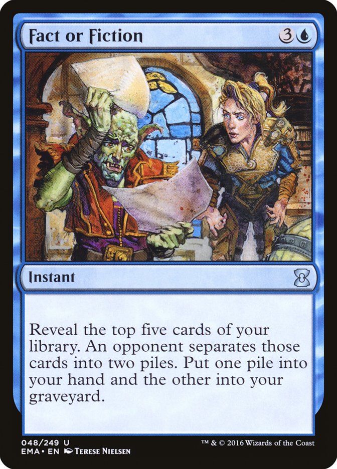 Fact or Fiction [Eternal Masters] - Magic: The Gathering - Card Brawlers | Quebec | Canada |
