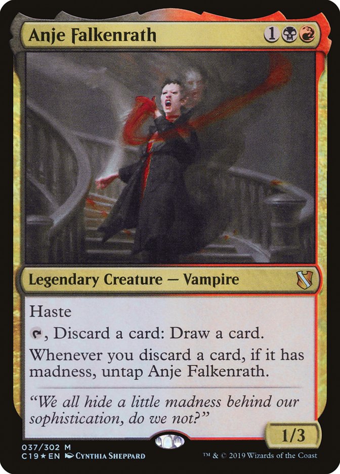 Anje Falkenrath [Commander 2019] - Magic: The Gathering - Card Brawlers | Quebec | Canada |