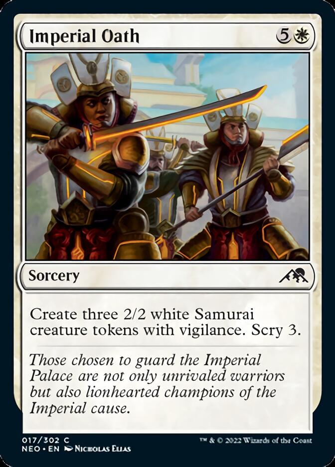 Imperial Oath [Kamigawa: Neon Dynasty] - Magic: The Gathering - Card Brawlers | Quebec | Canada |