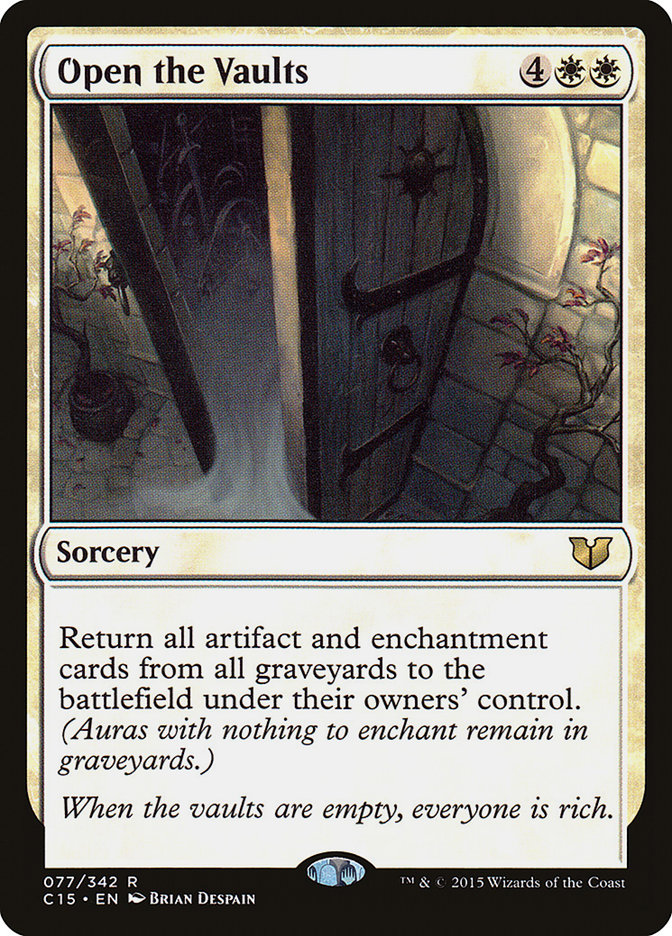 Open the Vaults [Commander 2015] - Magic: The Gathering - Card Brawlers | Quebec | Canada |